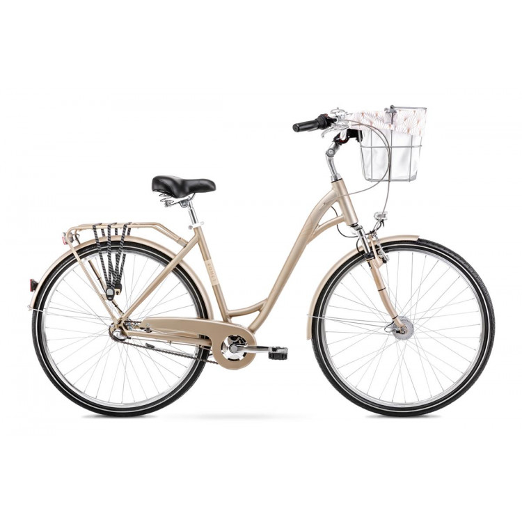Mestský bicykel ROMET ART DECO CLASSIC M Šampanská